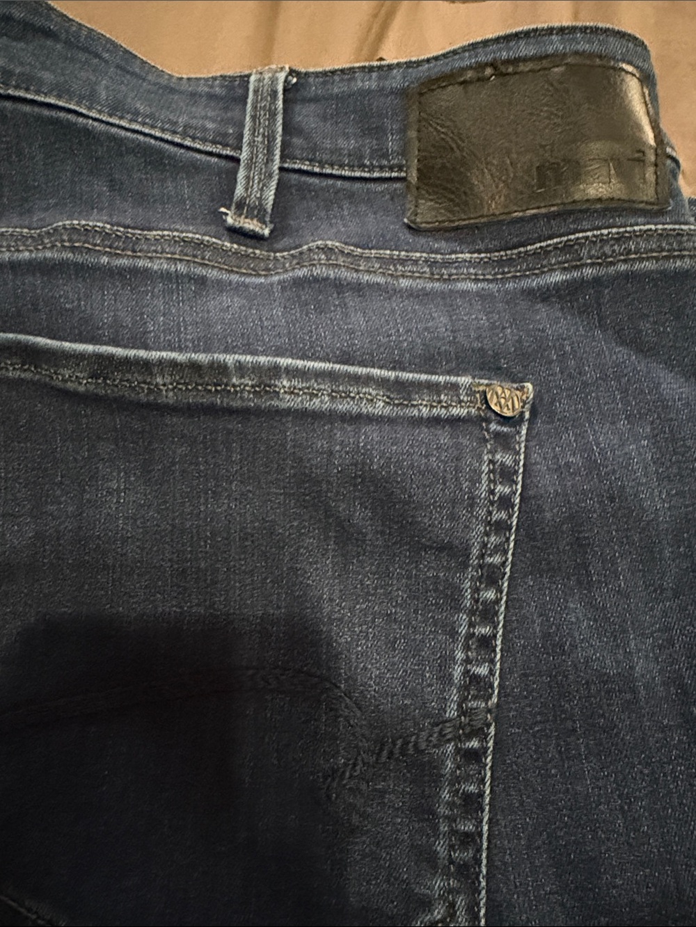 Mavi Men's Deep Indigo Relaxed Jeans